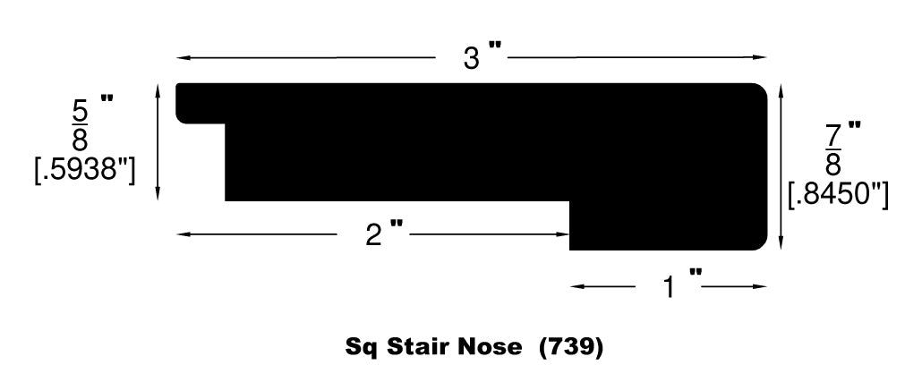 Square Stair Nose